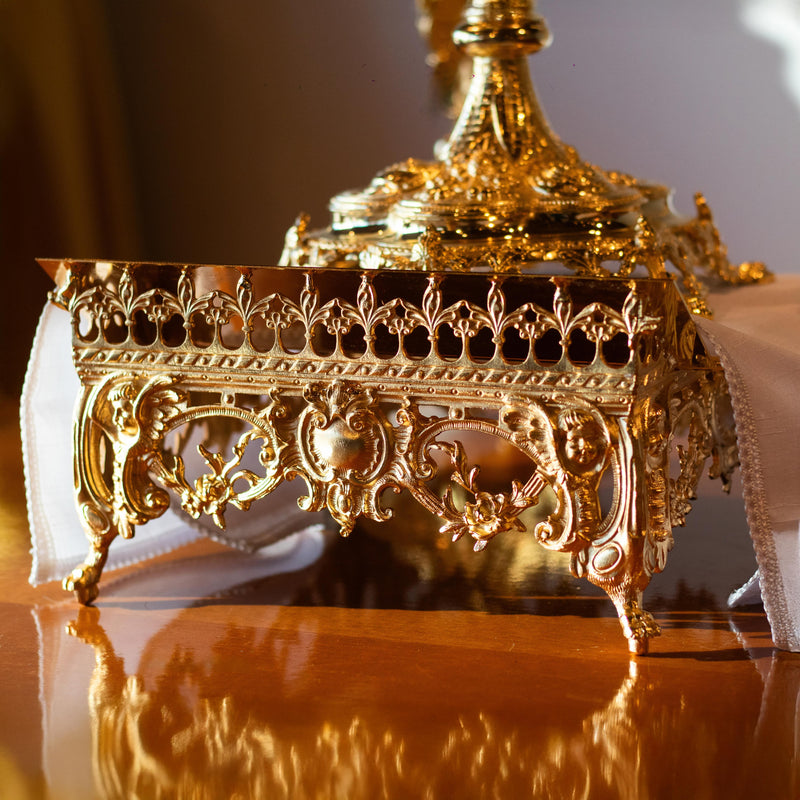Estante de Altar Barroca banhada a ouro