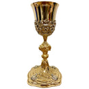 Conjunto de Cálice e Âmbula Querubim banhados a ouro
