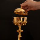 Âmbula Ave Crux banhada a ouro