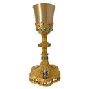 Cálice Templum Dei mod. B banhado a ouro