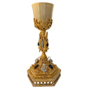 Cálice Virtudes com Grade banhado a ouro