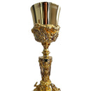 Cálice Romano com Grade em banho misto de ouro e níquel