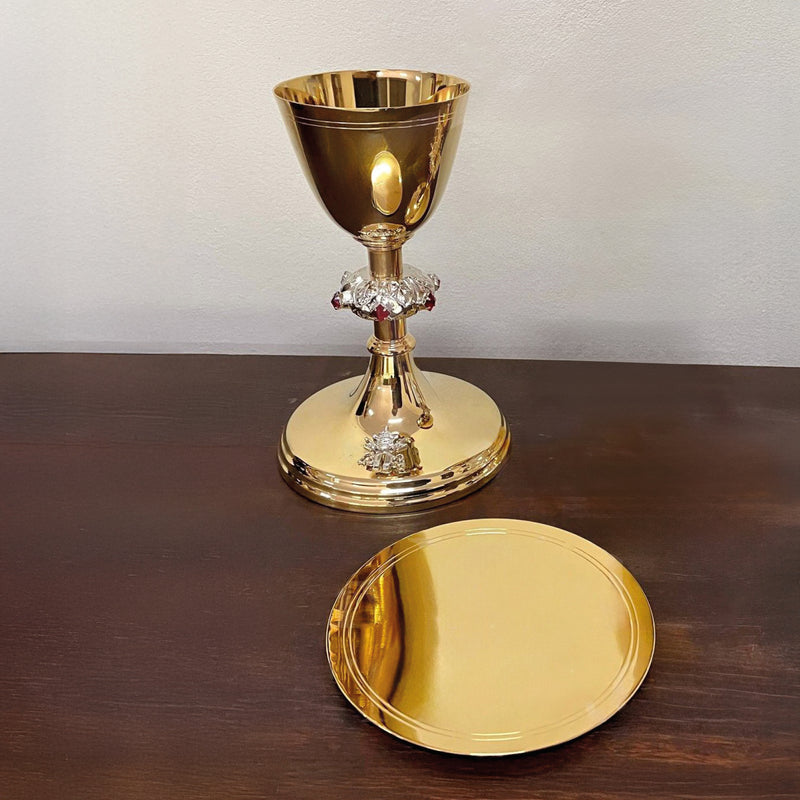 Cálice São Pedro banhado a ouro