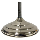 Base para Cruz/Lanterna Processional banhada a níquel