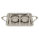 Conjunto Galheteiro Prateado MS484