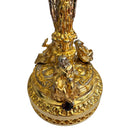 Cálice Romano com Grade em banho misto de ouro e níquel