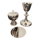 Conjunto de Cálice L1 e Âmbula L3 banhados a níquel