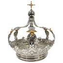 Coroa do Divino banhada a níquel