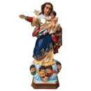 Nossa Senhora do Rosário Barroca 100cm - com Pintura Trabalhada