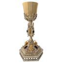 Cálice Virtudes com Grade banhado a níquel