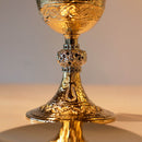 Cálice Evangelista banhado a ouro