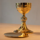 Cálice Evangelista banhado a ouro