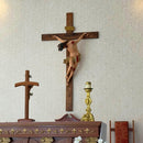 Crucifixo Cristo Pendente 215cm de Parede