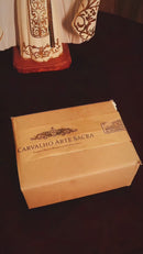 Coroa 3 com Estrelas banhada a ouro