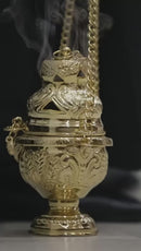 Turíbulo Romano banhado a ouro