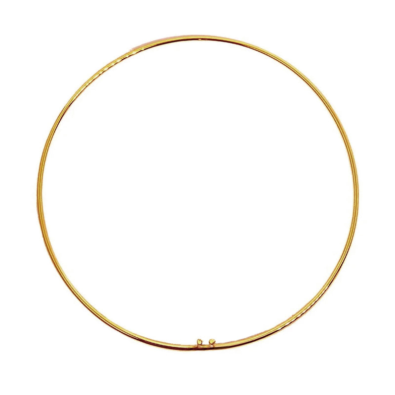 Auréola Simples banhada a ouro