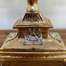 Ostensório Cordeiro banhado a ouro