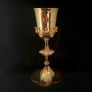 Cálice Gótico banhado a ouro
