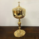 Âmbula Coena Domini banhada a ouro