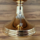 Cálice Crux Christi banhado a ouro