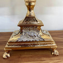 Ostensório Cordeiro banhado a ouro