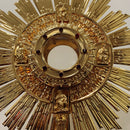 Ostensório Evangelista banhado a ouro
