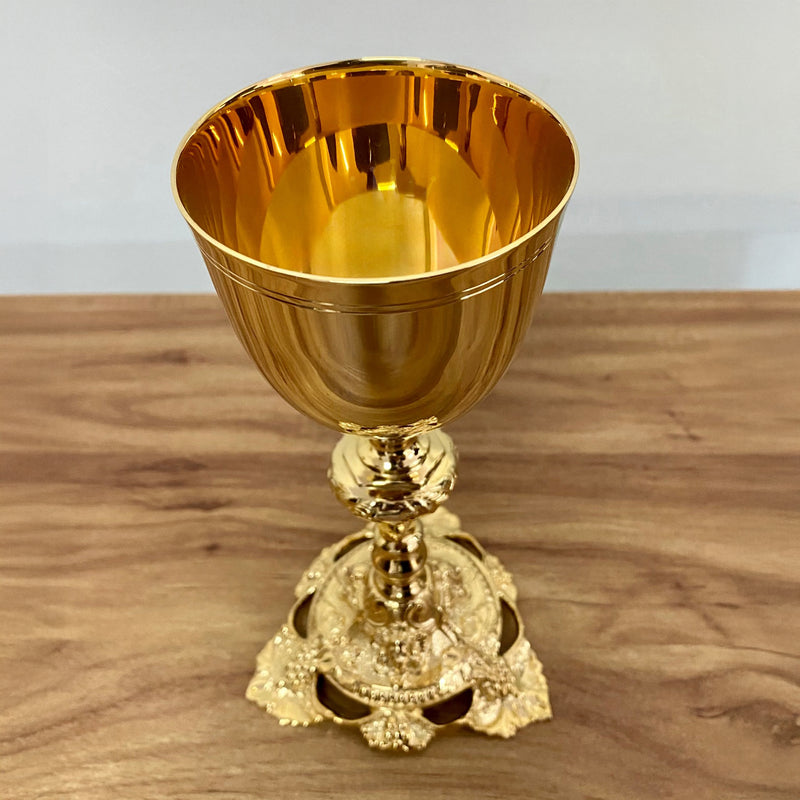 Cálice T1 banhado a ouro