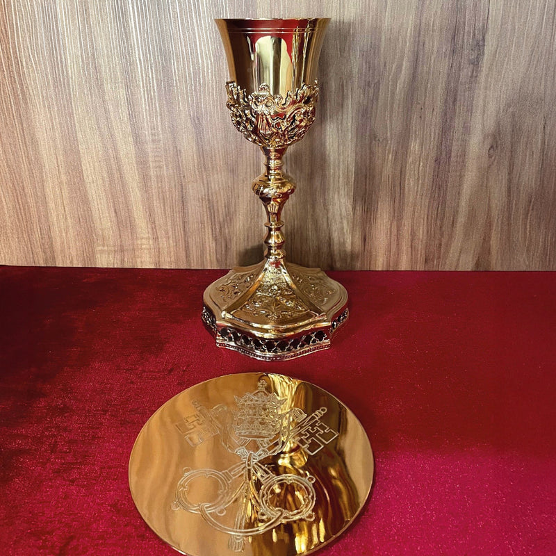 Cálice João Paulo II banhado a ouro