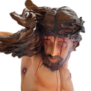 Crucifixo Cristo Pendente 215cm de Parede