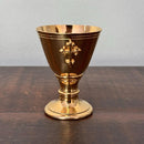 Pequeno Cálice para Comunhão de Celíacos - banhado a ouro