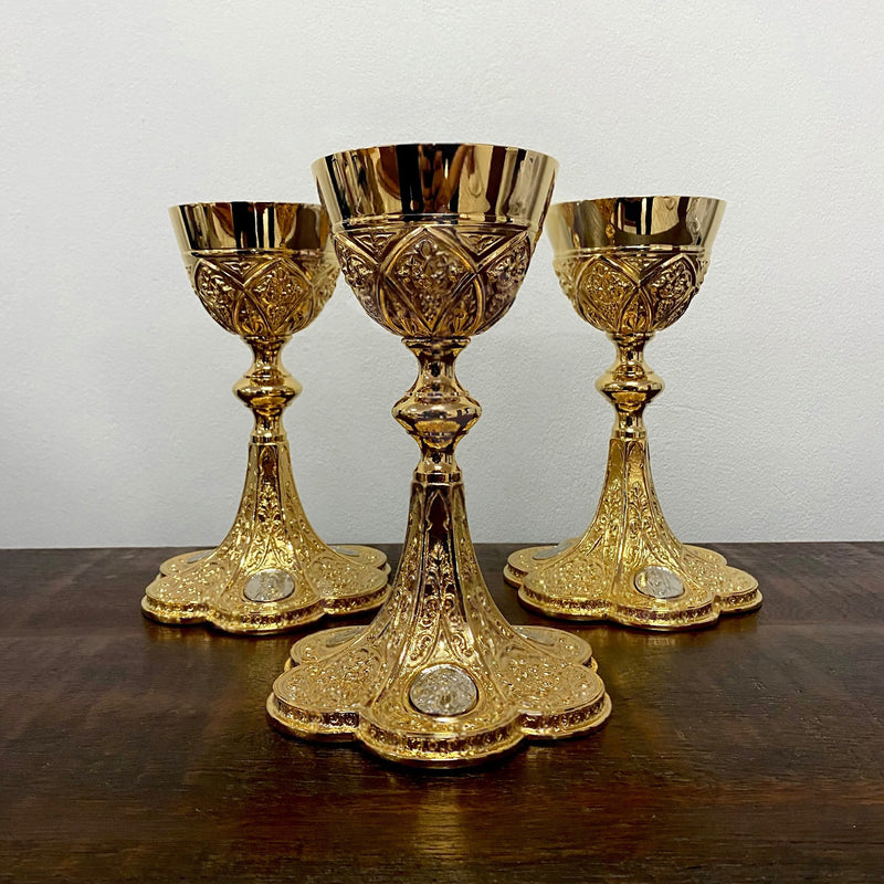 Cálice Francês banhado a ouro