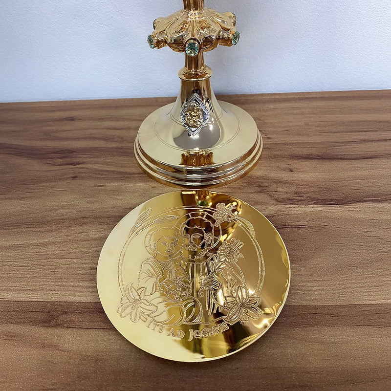 Cálice São José banhado a ouro
