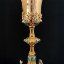 Cálice Templum Dei mod. A banhado a ouro