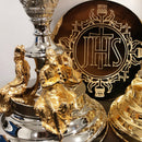 Conjunto de Cálice e Âmbula Profetas banhados a níquel