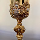 Cálice Passio Christi em banho misto de ouro e níquel