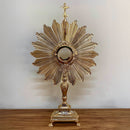 Ostensório Cordeiro banhado a ouro