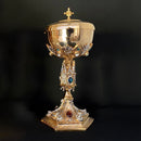 Âmbula Virtudes em banho misto de ouro e níquel