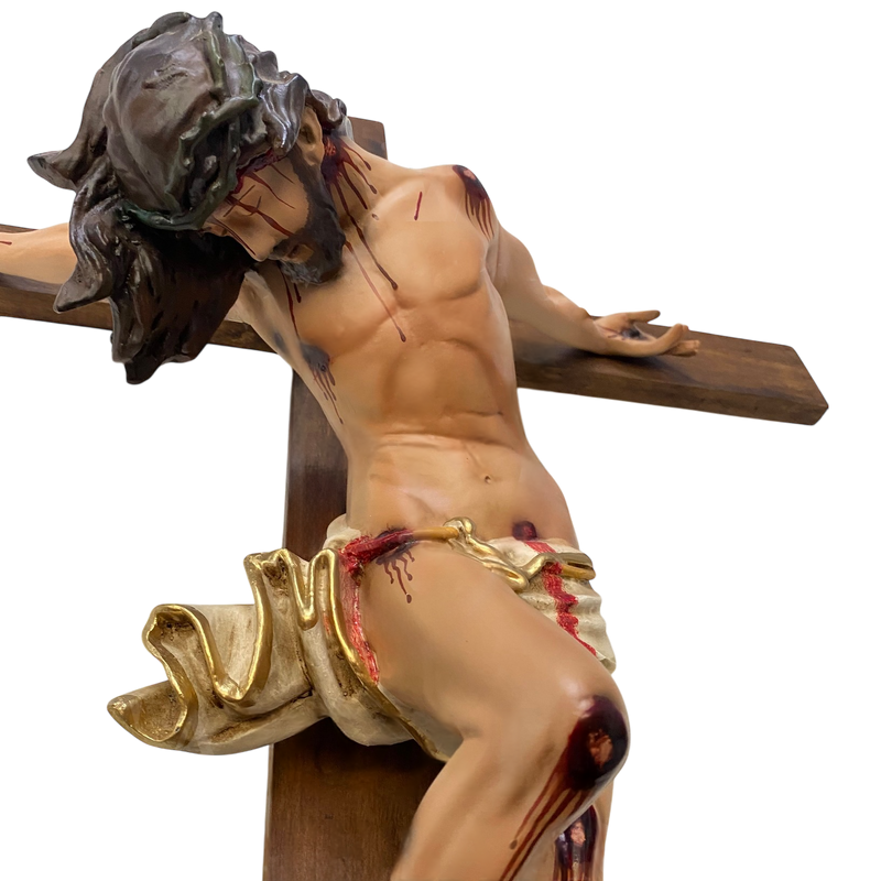 Crucifixo Cristo Pendente 120cm de Parede