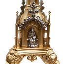 Conjunto de Pia Batismal com Porta Círio Gótico