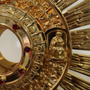 Ostensório Evangelista banhado a ouro