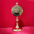 Píxide banhada a ouro