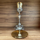 Cálice Barroco banhado a níquel