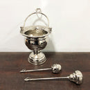 Caldeirinha de Água Benta banhada a níquel