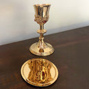 Cálice Santos Mártires banhado a ouro