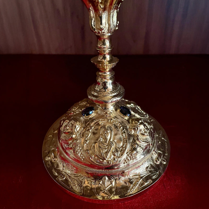 Cálice Nazareth banhado a ouro