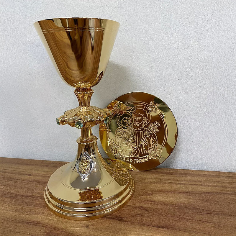Cálice São José banhado a ouro