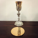 Cálice Rococó banhado a níquel